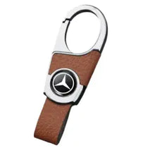 Load image into Gallery viewer, Mercedes-Benz Metal Leather Keychain