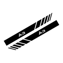 Load image into Gallery viewer, 2pcs Audi A3 Side Rearview Mirror Stickers - Different colors