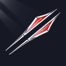 Load image into Gallery viewer, 2pcs Audi Sline Quattro Fender Emblem