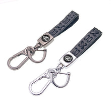 Load image into Gallery viewer, Lexus Logo Keychain Braided Leather Rope