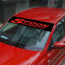 Load image into Gallery viewer, Spoon Sport Reflective Windshield Sticker