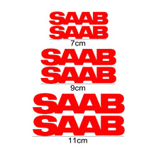 Load image into Gallery viewer, Set SAAB Wheel Brake Caliper Sticker