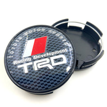 Load image into Gallery viewer, 4pcs 60mm Toyota TRD Logo Wheel Center Caps