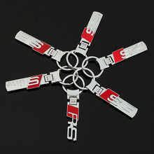 Load image into Gallery viewer, Rs Sline S3 S4 S5 S6 Metal Keychain For Audi