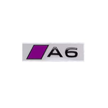 Load image into Gallery viewer, Audi ABS Trunk Emblem - Purple