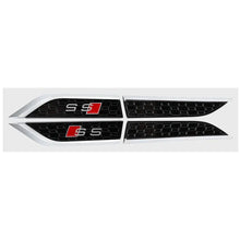 Load image into Gallery viewer, 2pcs Audi S5 Logo Fender Emblem