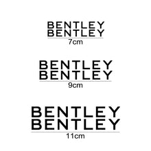 Load image into Gallery viewer, Set Bentley Wheel Brake Caliper Sticker