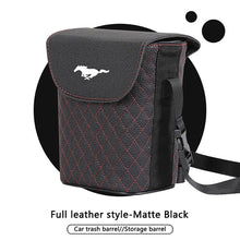 Load image into Gallery viewer, Ford Mustang Logo Storage Hanging Trash Box