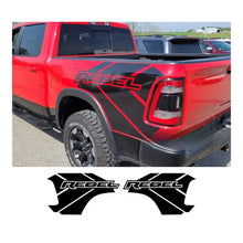 Load image into Gallery viewer, 2pcs Rebel Both Sides Vinyl Decal Sticker for Dodge RAM
