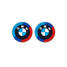 Load image into Gallery viewer, 2pcs BMW Logo Auto Cup Holder Mats