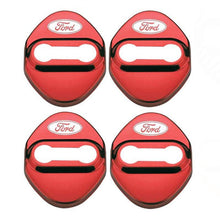 Load image into Gallery viewer, 4pcs Ford Logo Door Lock Cover for Focus Explorer Escape