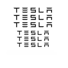Load image into Gallery viewer, 6pcs Tesla Wheel Brake Caliper Stickers