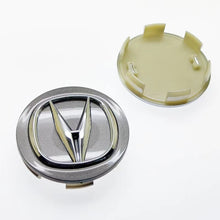 Load image into Gallery viewer, 4pcs 69mm Acura Logo Wheel Center Hub Caps
