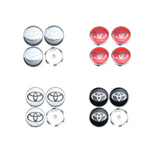 Load image into Gallery viewer, 4pcs 60mm Toyota Logo Wheel Center Caps