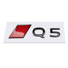 Load image into Gallery viewer, Audi Trunk Emblem Metal - Black