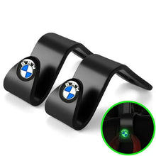 Load image into Gallery viewer, 2pcs BMW Glowing Seat Headrest Hooks