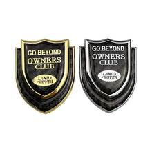 Load image into Gallery viewer, Land Rover Logo Owners Club Shield Emblem