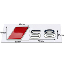 Load image into Gallery viewer, Audi Trunk Emblem Metal - Silver