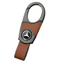 Load image into Gallery viewer, Mercedes-Benz Metal Leather Keychain