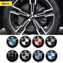 Load image into Gallery viewer, 4pcs 68mm BMW Wheel Center Caps-Different Colors