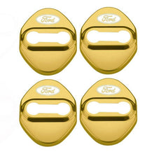 Load image into Gallery viewer, 4pcs Ford Logo Door Lock Cover for Focus Explorer Escape