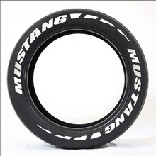 Load image into Gallery viewer, 8pcs Mustang Letter Wheels Tire Stickers
