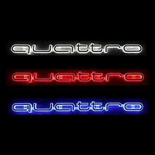 Load image into Gallery viewer, Audi Quattro LED Grille Emblem