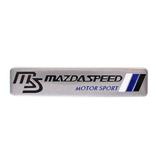 Load image into Gallery viewer, Mazda Speed MS Motor Sport Trunk Emblem