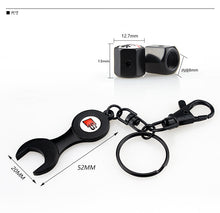 Load image into Gallery viewer, 4pcs KIA Title Silver Wheel Tire Valve Caps+Keychain