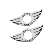 Load image into Gallery viewer, Mini Cooper Emblem Door Lock Knobs Stickers