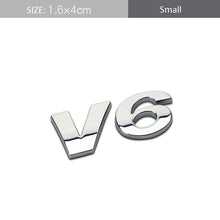 Load image into Gallery viewer, Small V6 Metal Emblem for Volkswagen