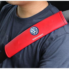 Load image into Gallery viewer, 2pcs Volkswagen Logo Seat Belt Pads