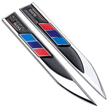 Load image into Gallery viewer, 2pcs Bmw M Performance Fender Side Emblems