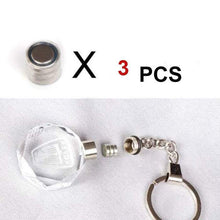 Load image into Gallery viewer, Mazda Logo LED Crystal Light Changing Keychain
