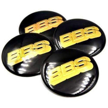 Load image into Gallery viewer, 4x BBS Wheel Center Stickers 65mm
