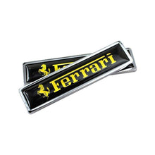 Load image into Gallery viewer, 2pcs Ferrari Logo Emblem Stickers
