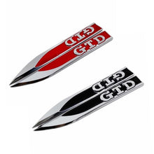 Load image into Gallery viewer, 2pcs Volkswagen GTD Fender Emblem Stickers