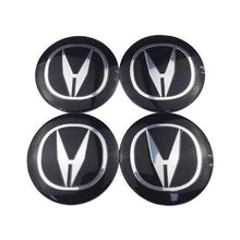 Load image into Gallery viewer, 4pcs 56 mm Acura Wheel Center Stickers