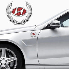 Load image into Gallery viewer, Hyundai Wreath Emblem Sticker