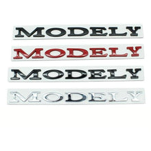 Load image into Gallery viewer, Model Y Tesla Logo Emblem Sticker