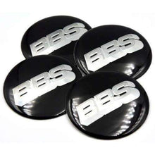 Load image into Gallery viewer, 4x BBS Wheel Center Stickers 65mm