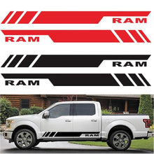 Load image into Gallery viewer, 2pcs Dodge Ram Side Stripes Decals