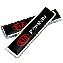 Load image into Gallery viewer, 2pcs KIA Motor Sports Logo Emblem Stickers