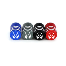 Load image into Gallery viewer, 4pcs Panda Logo Tire Valve Caps