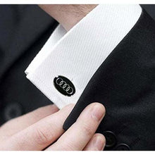 Load image into Gallery viewer, 2pcs Audi Logo Men's Shirt Cufflinks