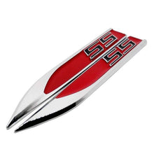Load image into Gallery viewer, 2Pcs Chevrolet SS Blade Fender Emblem