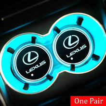 Load image into Gallery viewer, LED Cup Mat for Lexus