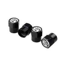 Load image into Gallery viewer, 4pcs Toyota White Logo Tire Valve Caps
