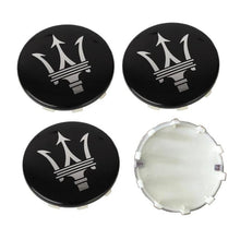 Load image into Gallery viewer, 4pcs 60mm Maserati Logo Wheel Center Caps