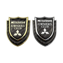 Load image into Gallery viewer, Mitsubishi Owners Club Shield Emblem Sticker